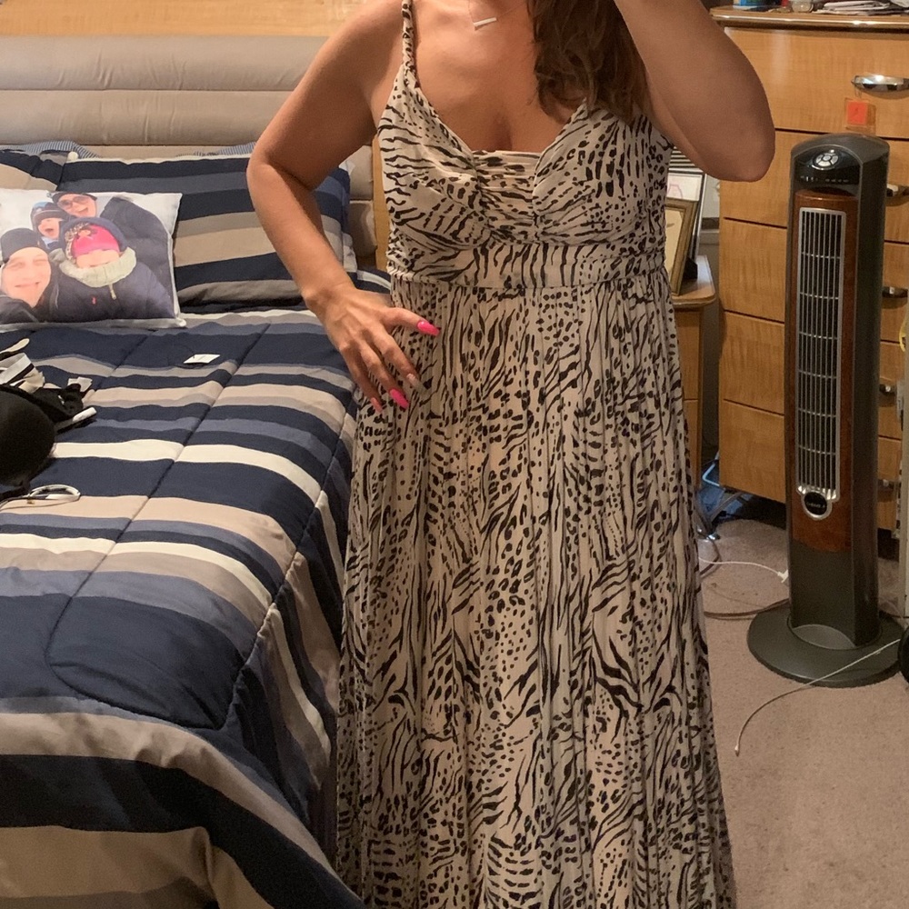 H&M long maxi dress Sz M